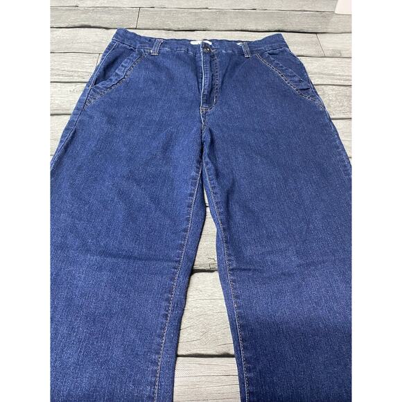 Sofia Vergara Jeans Trouser Flare Blue Jeans Size 12 - Picture 1 of 7